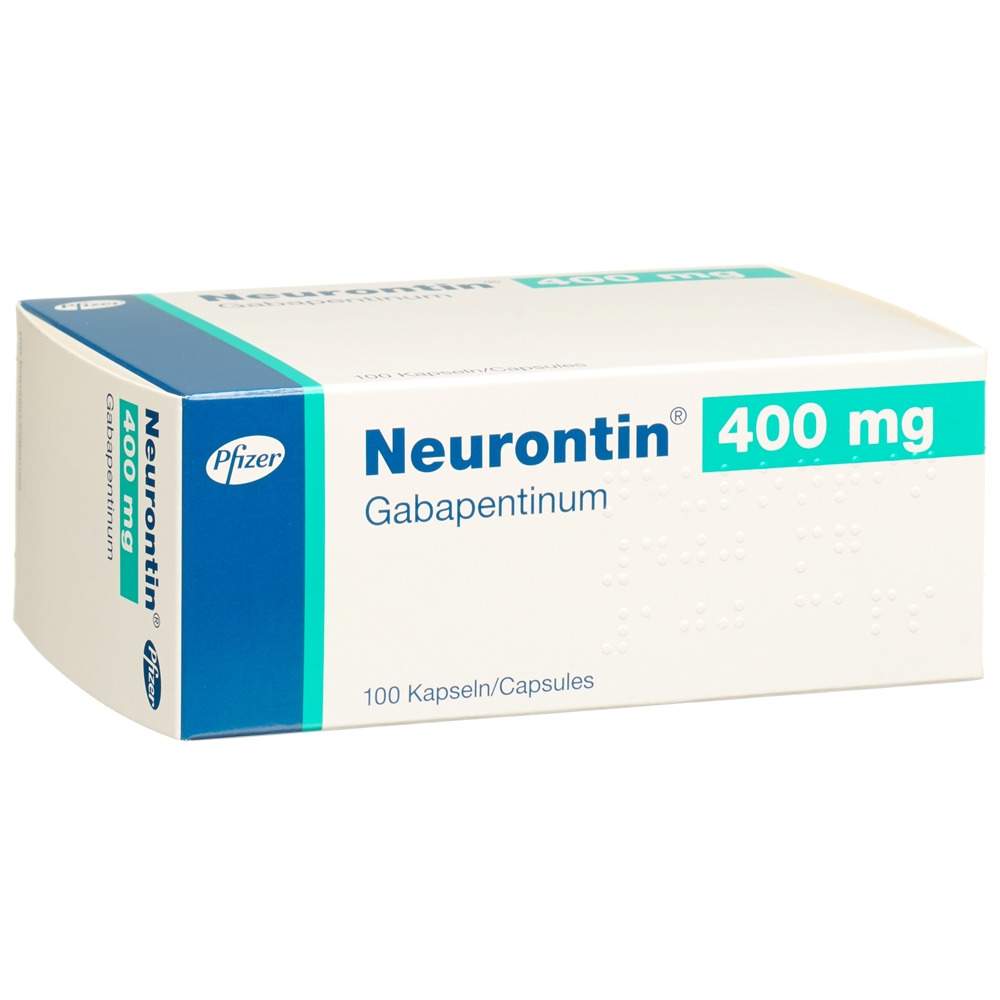 Neurontin Kaps 400 mg Blist 100 Stk, Hauptbild