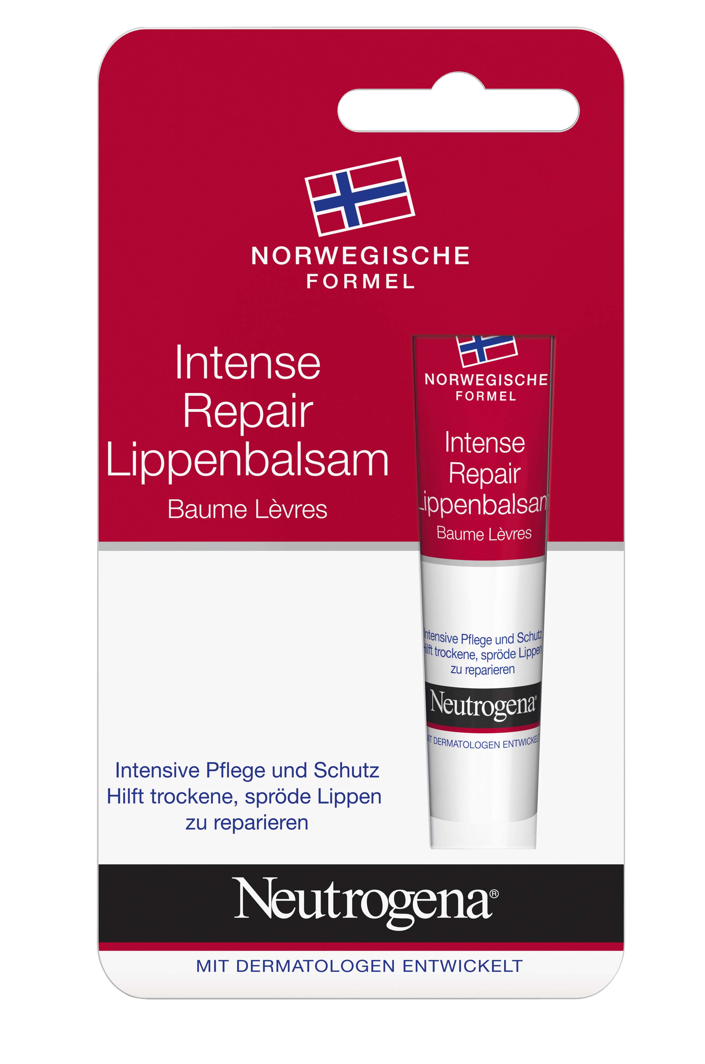 Neutrogena intense repair baume lèvres, image principale