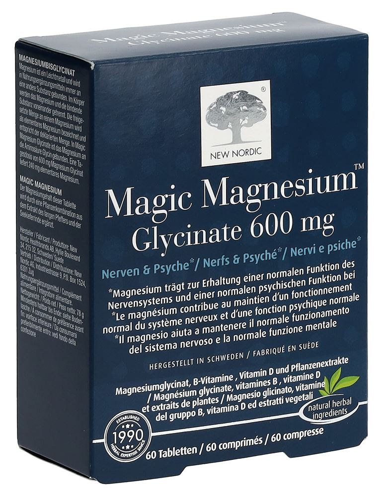 NEW NORDIC Magic Magnesium Glycinate, Hauptbild