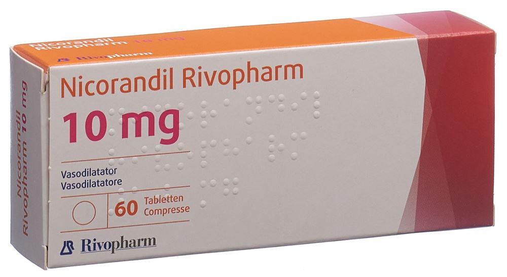NICORANDIL Rivopharm 10 mg, Hauptbild