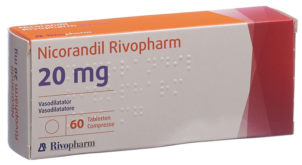 NICORANDIL Rivopharm 20 mg, Hauptbild
