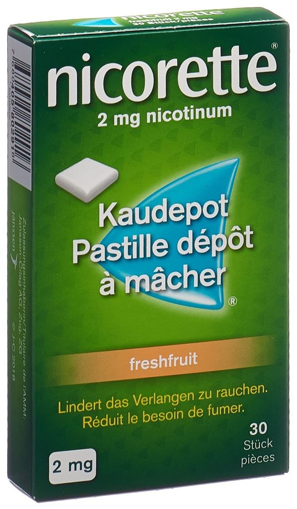 NICORETTE Freshfruit Kaudepots 2 mg, Hauptbild