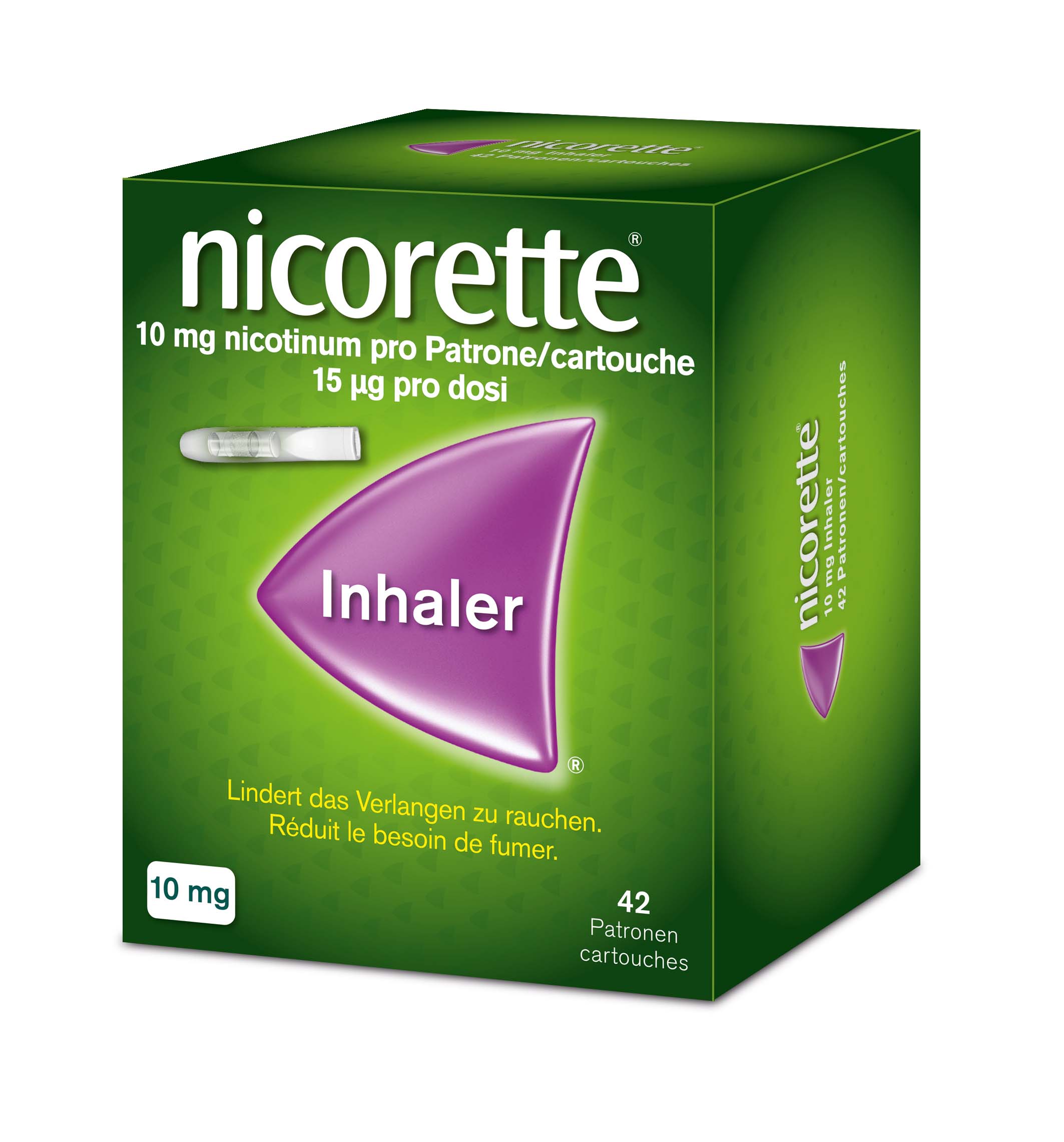 NICORETTE inh 10 mg 42 pce