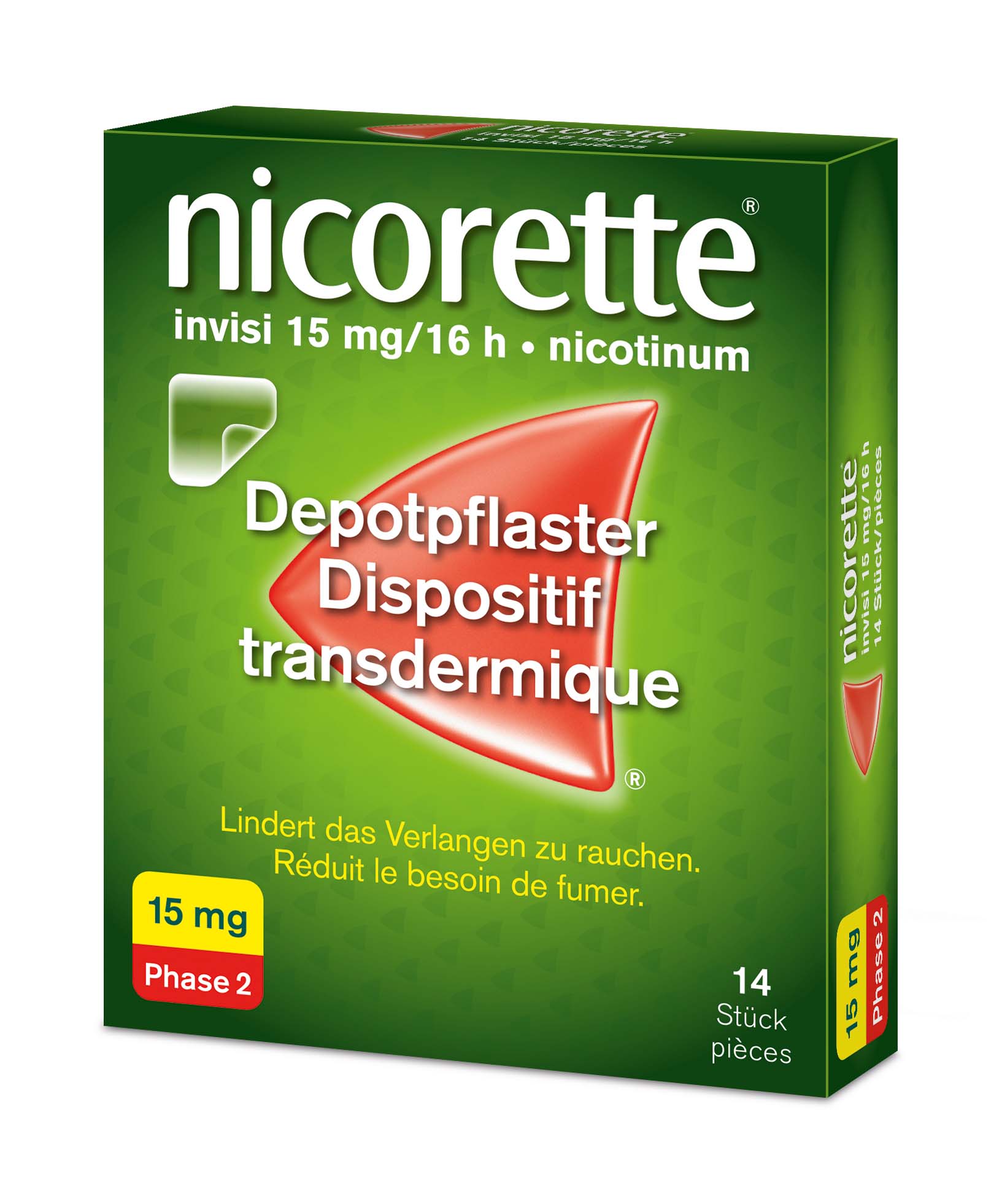 NICORETTE Invisi patch 15 mg/16h