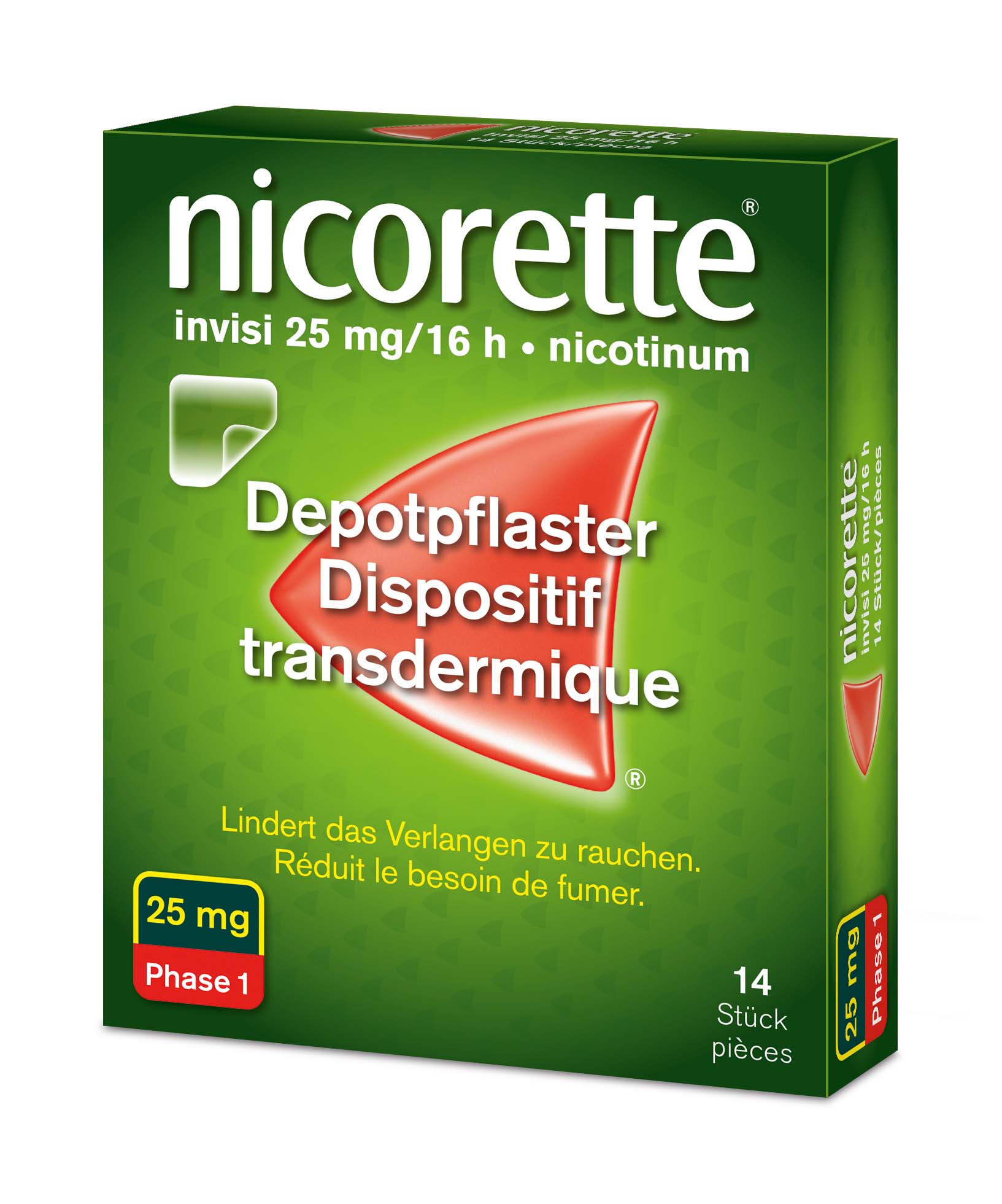 NICORETTE Invisi patch 25 mg/16h