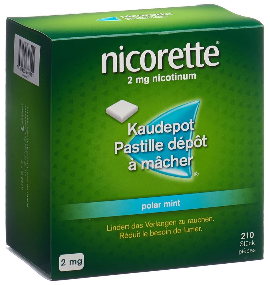NICORETTE Polar Mint Kaudepots 2 mg