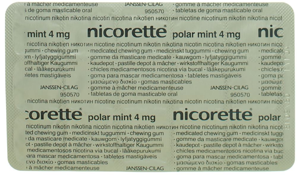NICORETTE Polar Mint Kaudepots 4 mg, Bild 2 von 3
