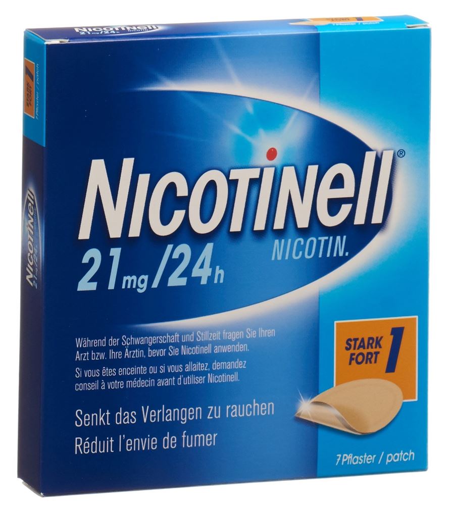 NICOTINELL 1 stark 21 mg/24h