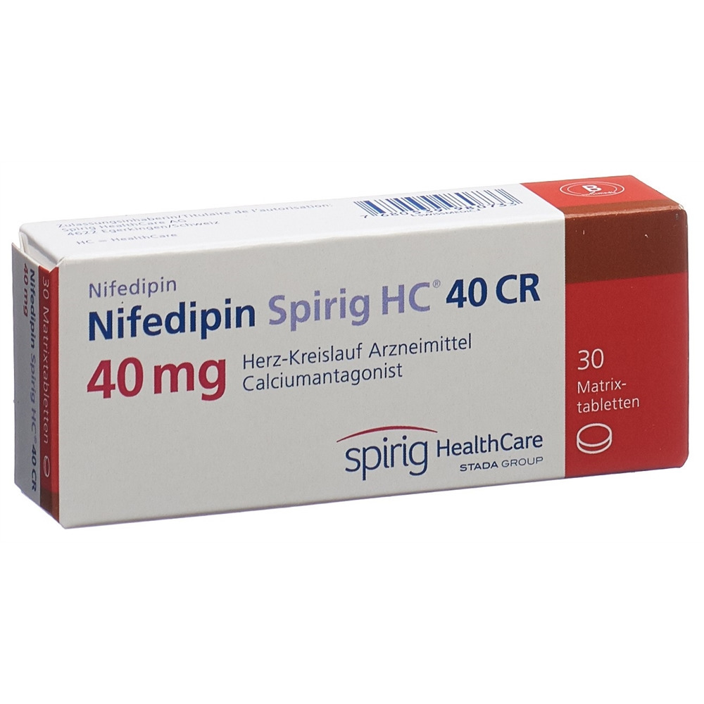 NIFEDIPINE CR, Hauptbild