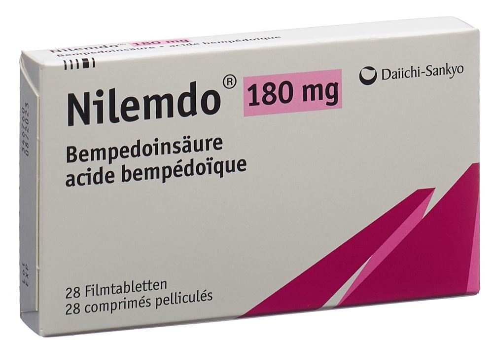 NILEMDO Filmtabl 180 mg Blist 28 Stk, Hauptbild