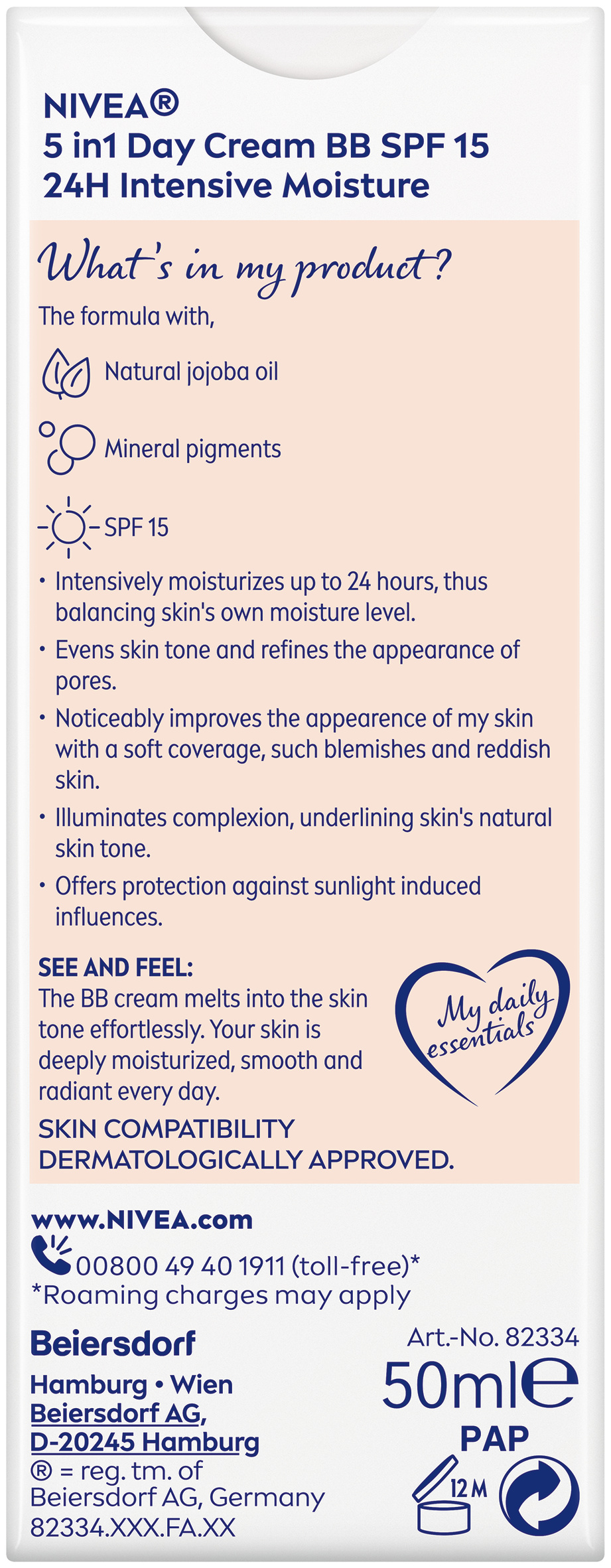 Nivea 5en1 soin de jour BB, image 4 sur 5