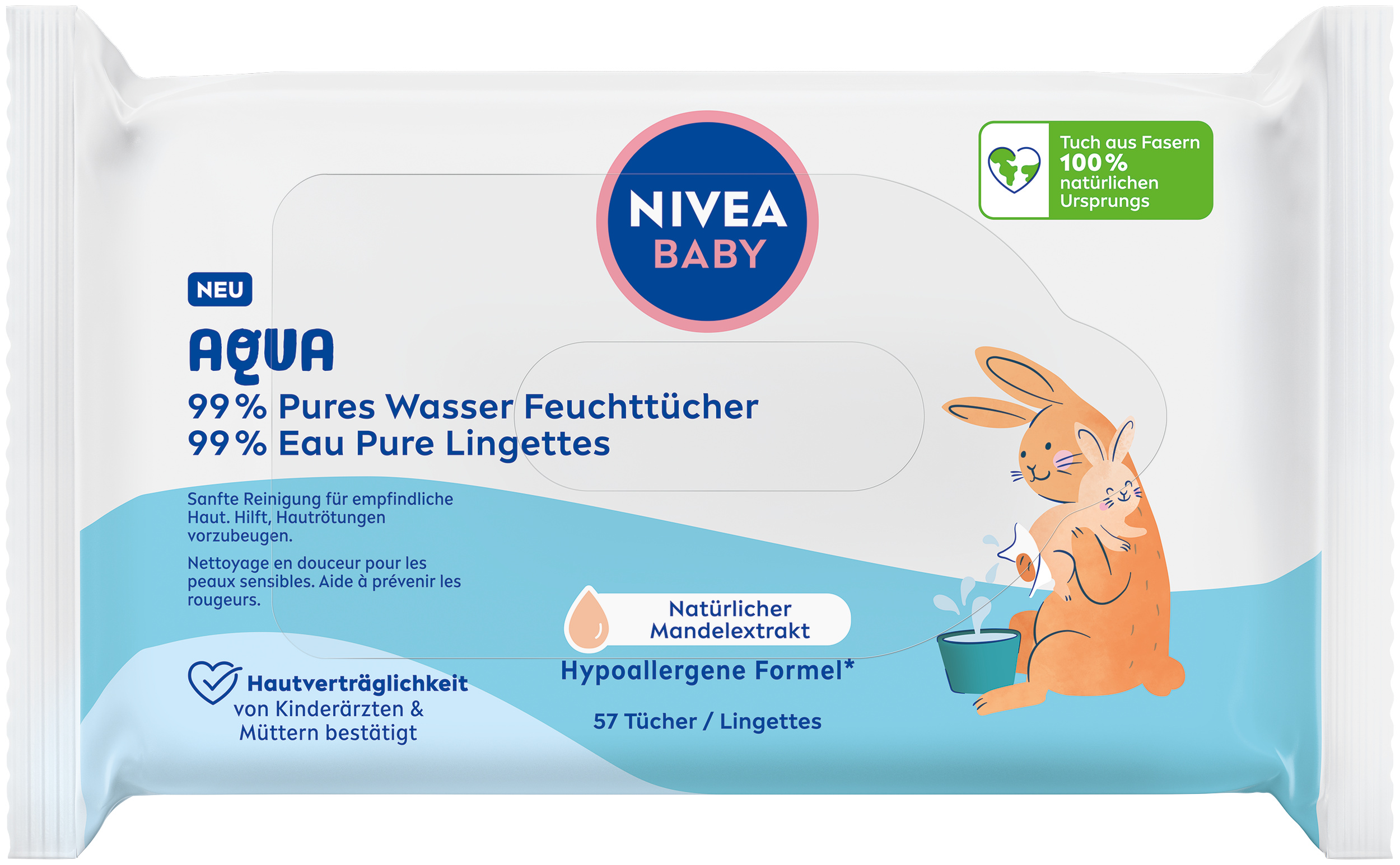 Nivea lingettes