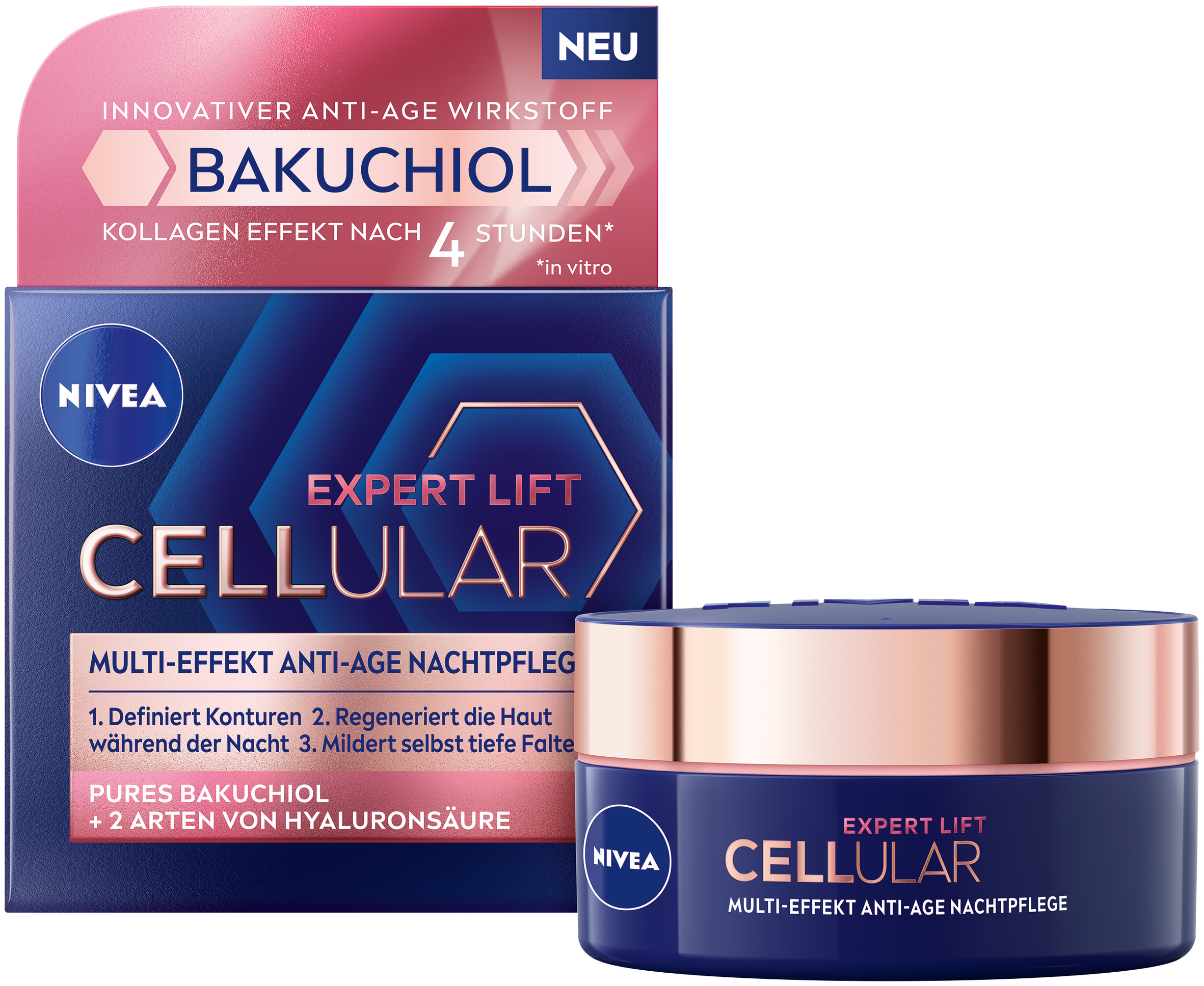 Nivea Cellular Expert Lift Anti-Age Nachtpflege, Bild 2 von 6