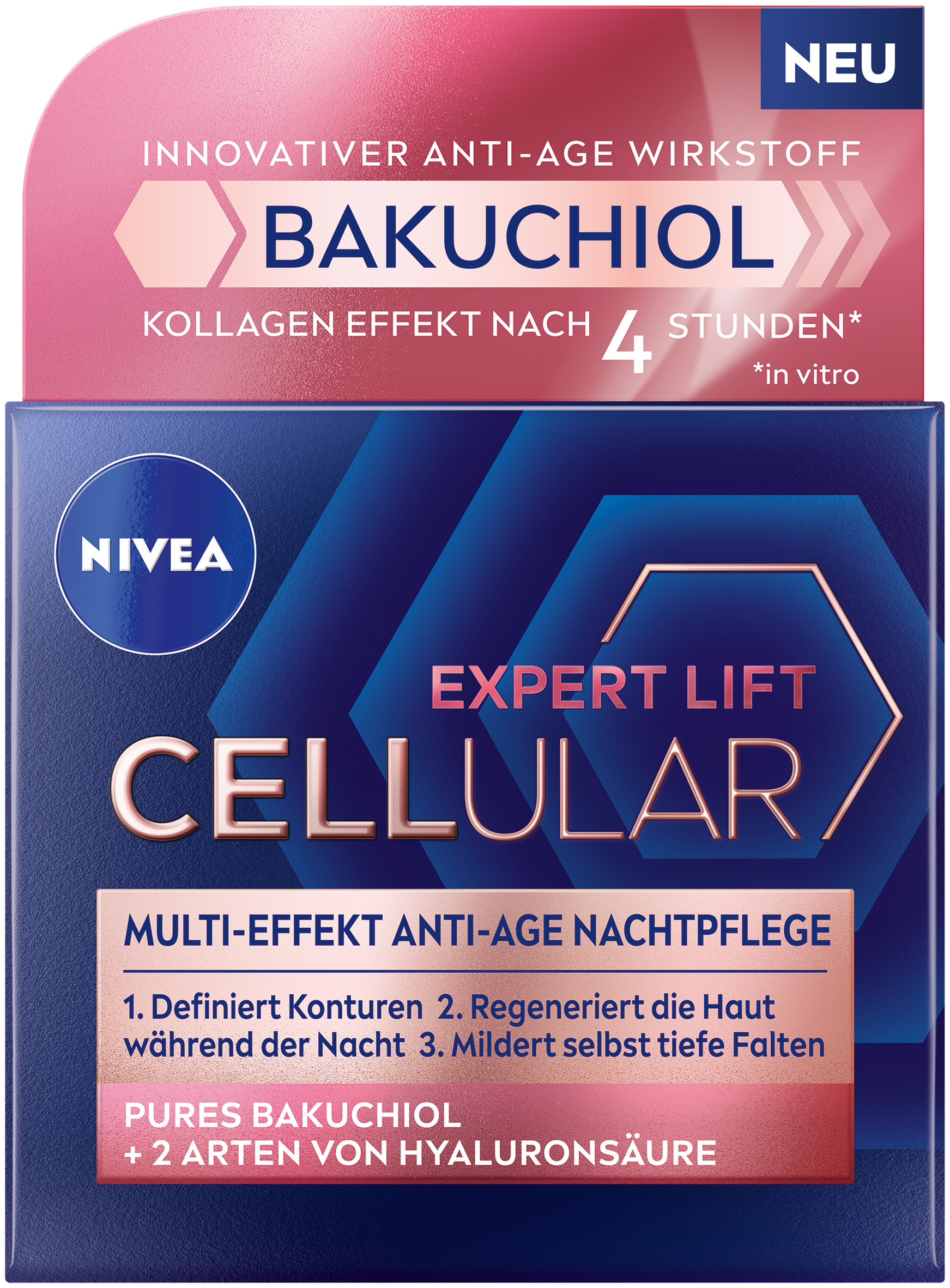 Nivea Cellular Expert Lift Anti-Age Nachtpflege, Bild 5 von 6