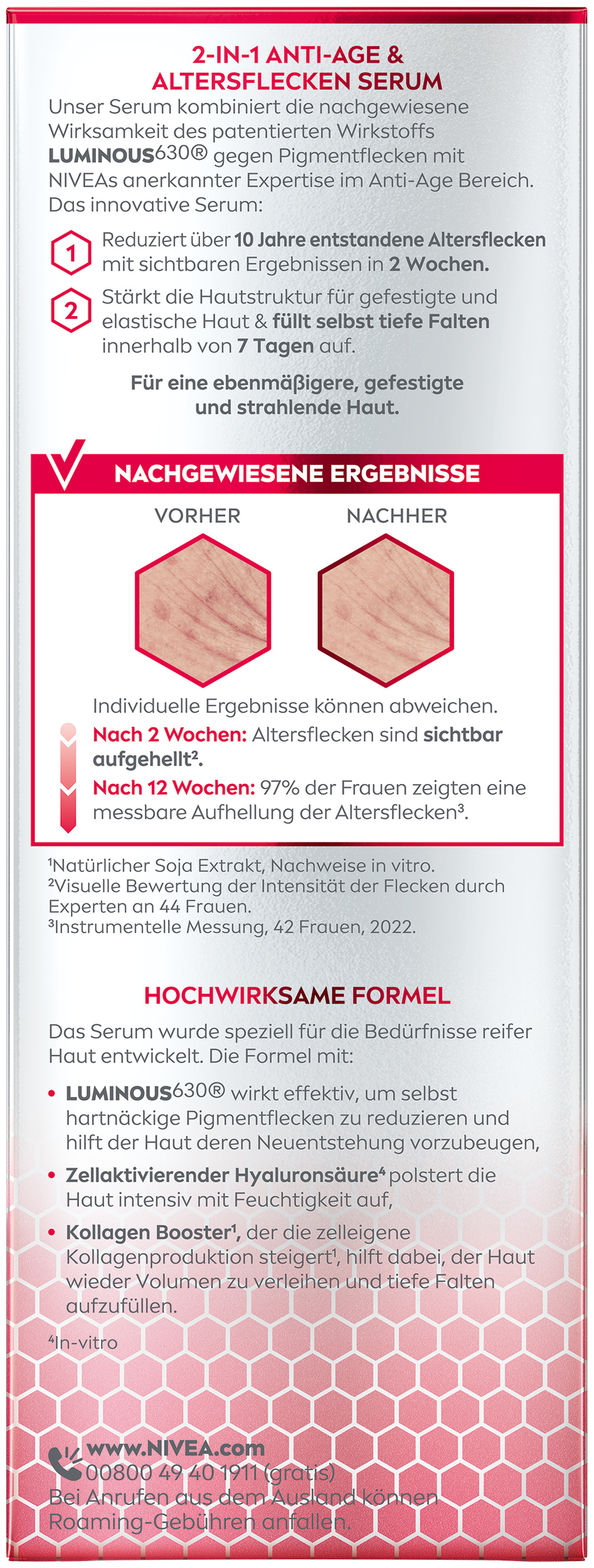 Nivea cellular luminous630 2en1 sérum, image 2 sur 2