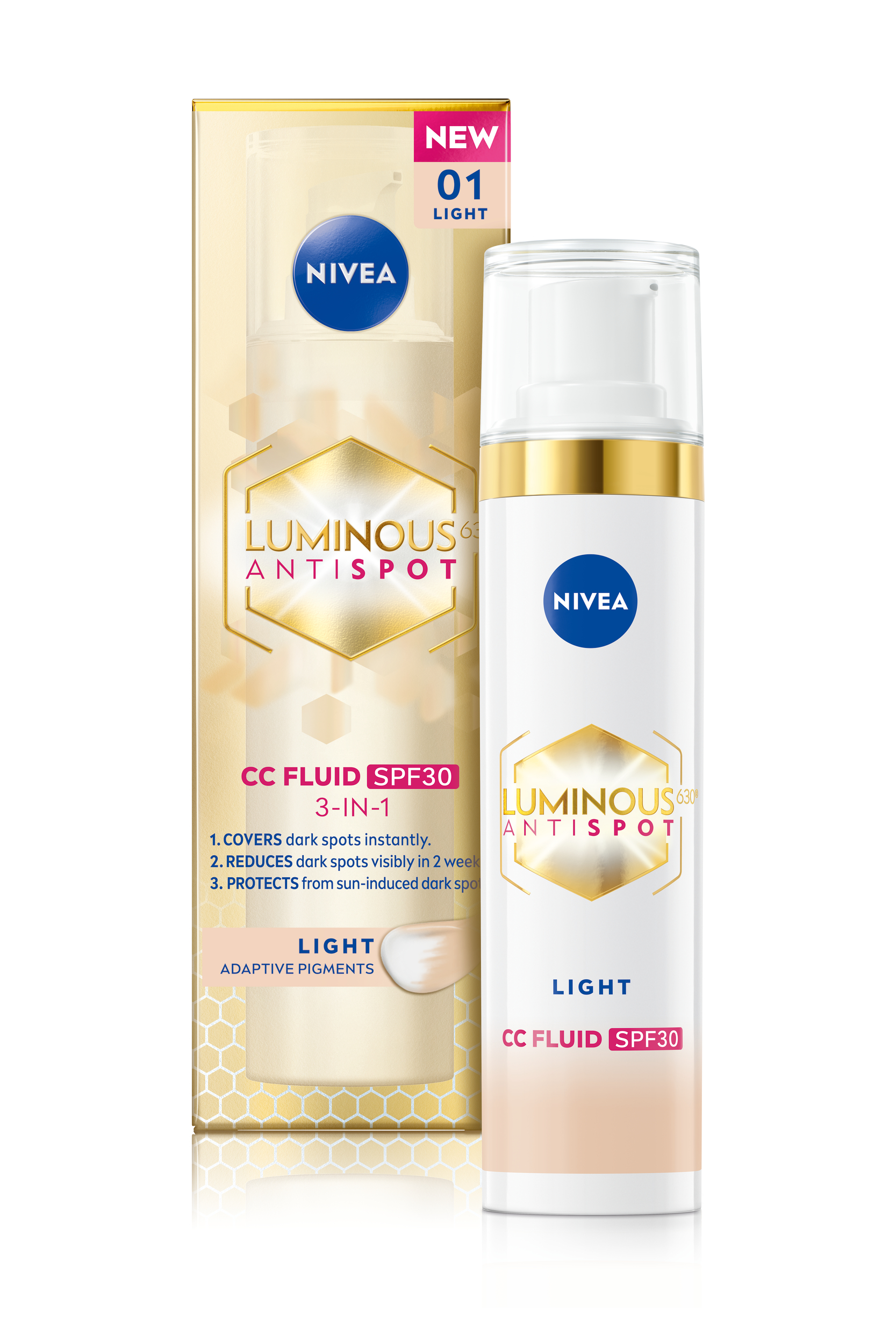 Nivea Cellular Luminous630 3in1 CC Fluid, Hauptbild
