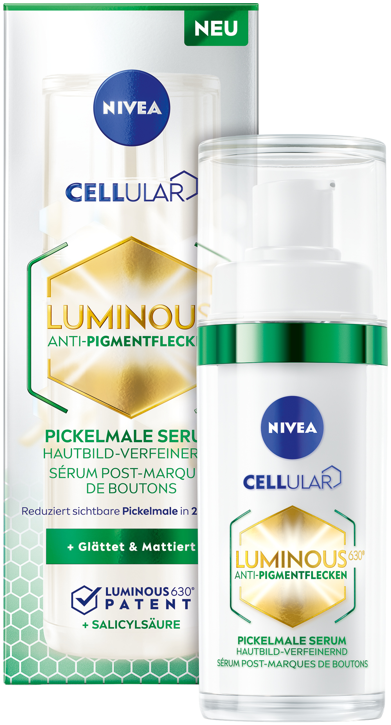 Nivea Cellular Luminous630 Serum, Hauptbild
