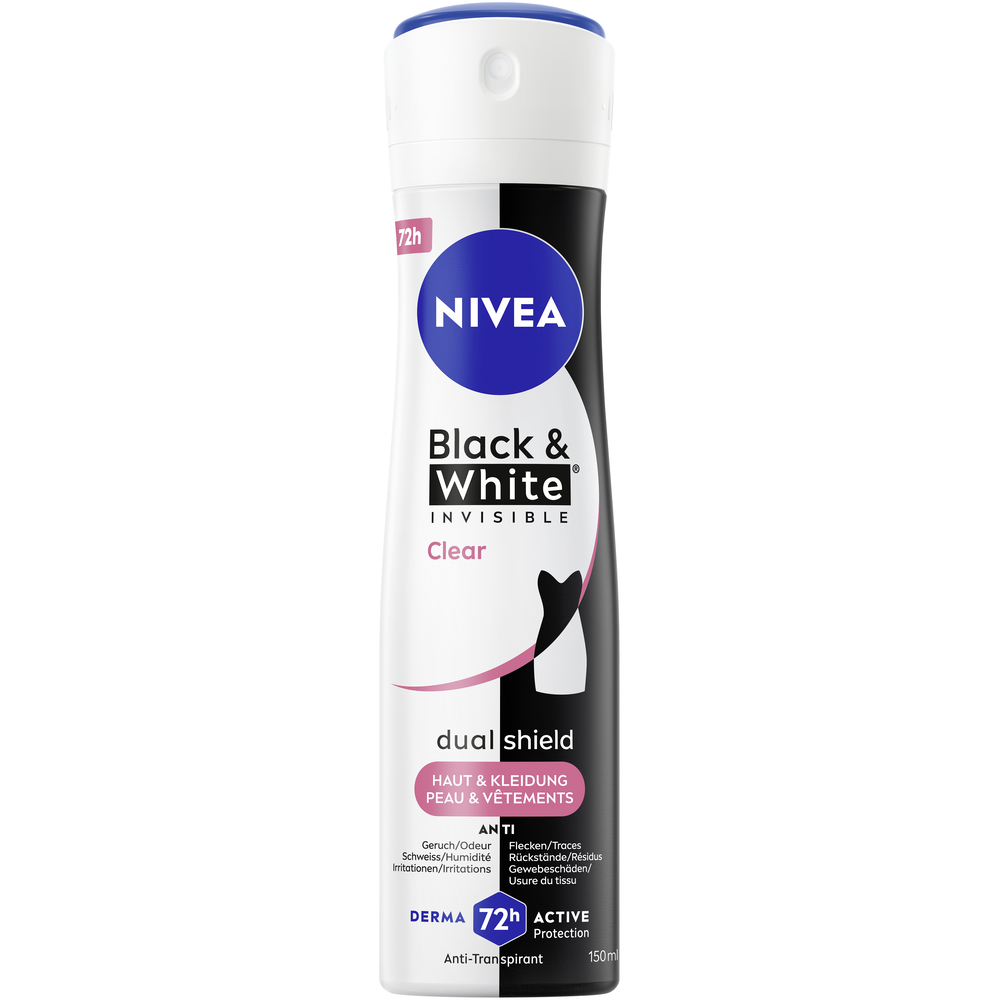 Nivea déo Invisible Black & White Clear