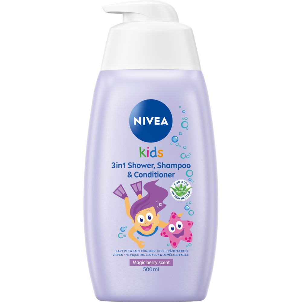 Nivea Kids 2in1 Shower & Shampoo