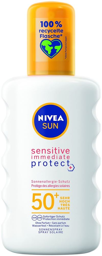 Nivea SUN sensitive immediate protect spray solaire