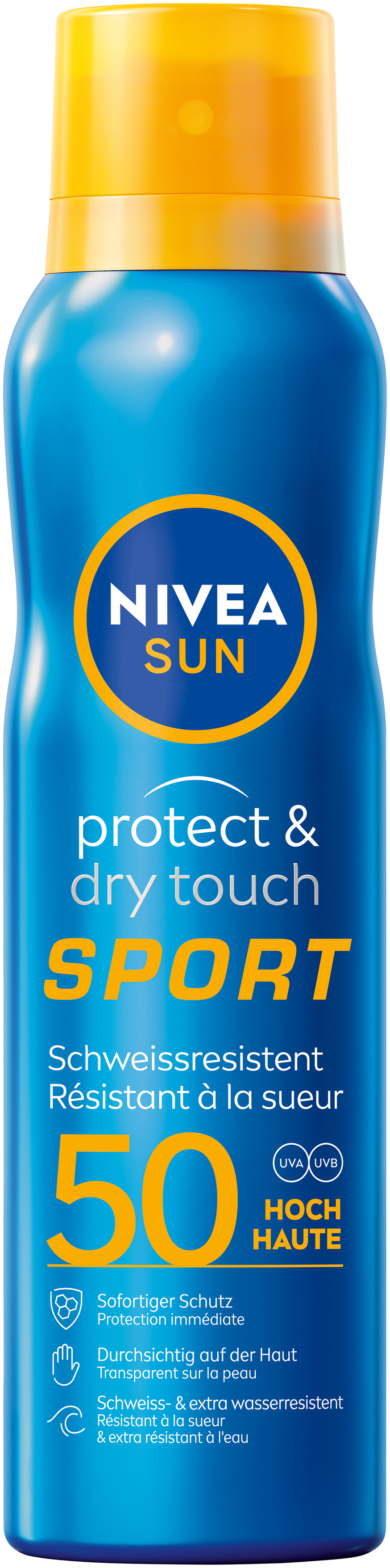 Nivea SUN UV Dry Protect Sport Sprühnebel, Hauptbild