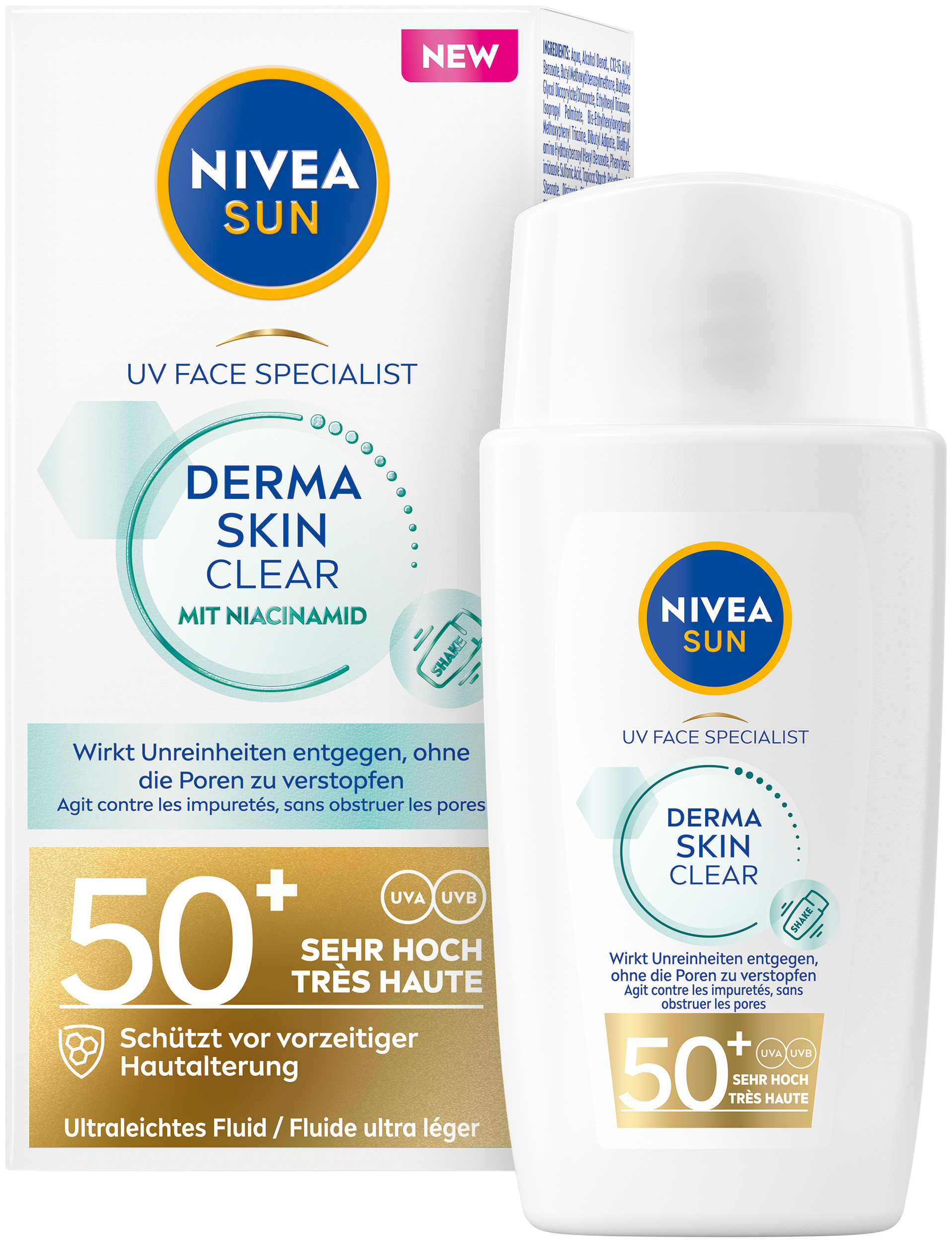 Nivea SUN UV Face Derma Skin Clear, Bild 2 von 2