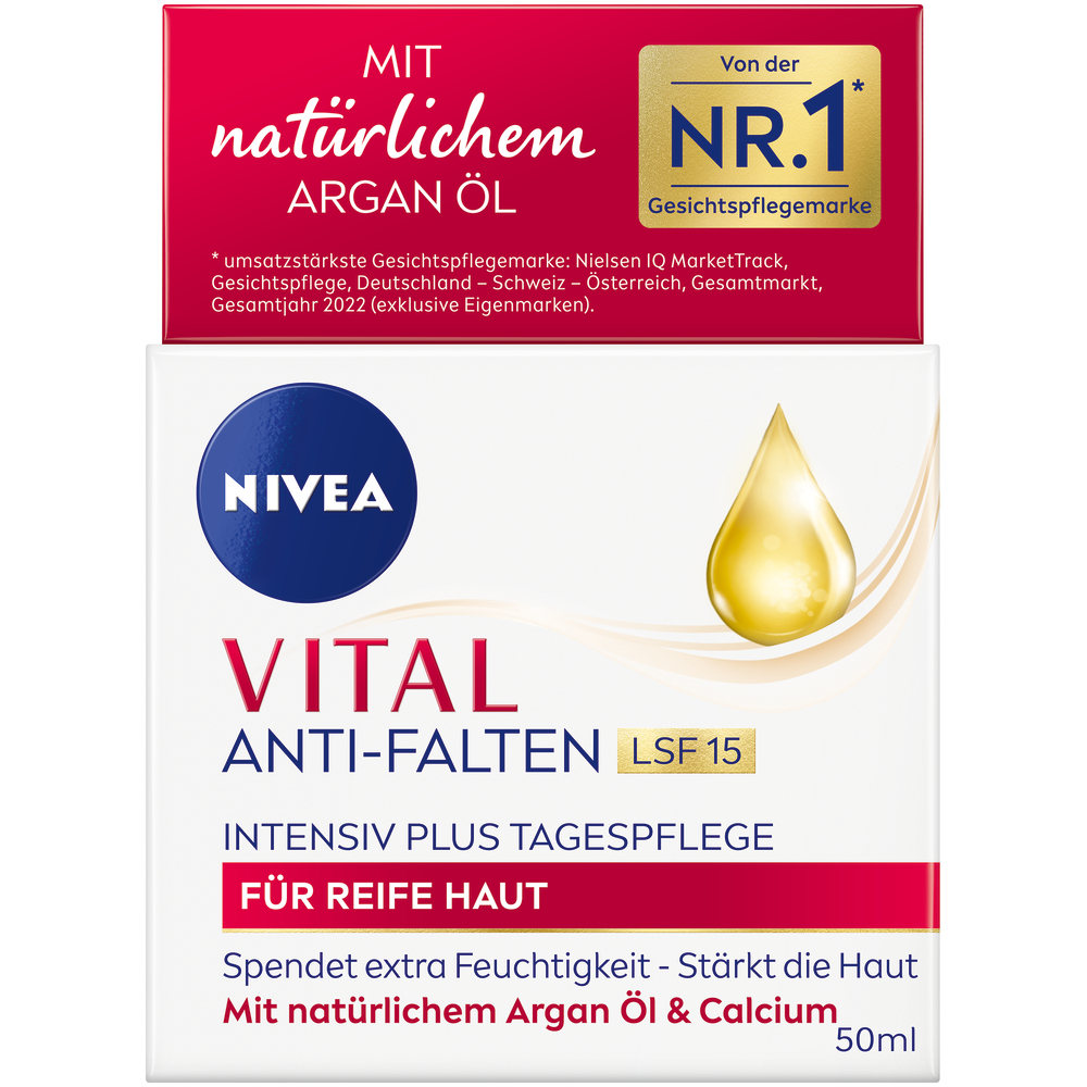 Nivea vital anti-age crème de jour, image principale