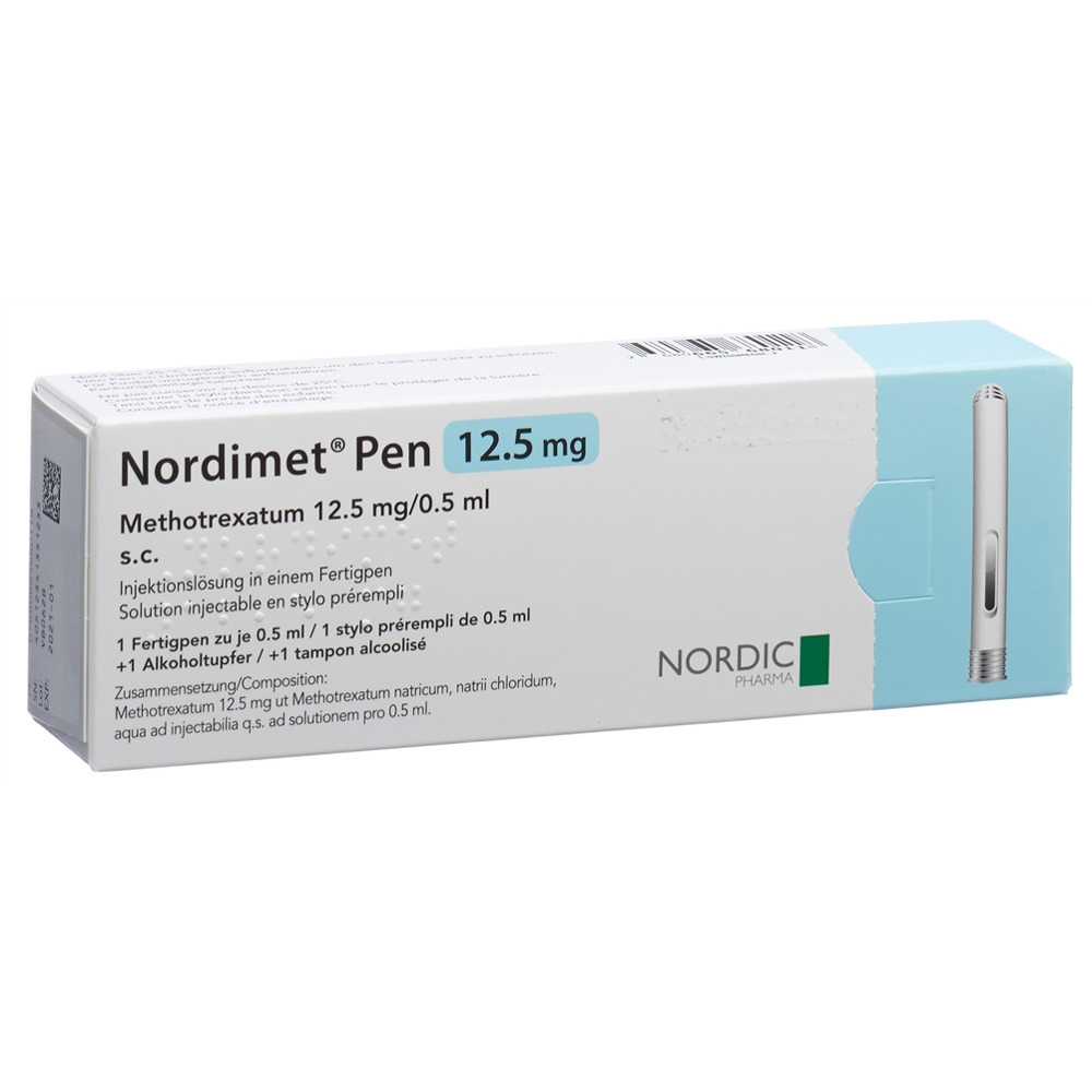 NORDIMET Inj Lös 12.5 mg/0.5ml Fertigpen 1 Stk, Hauptbild