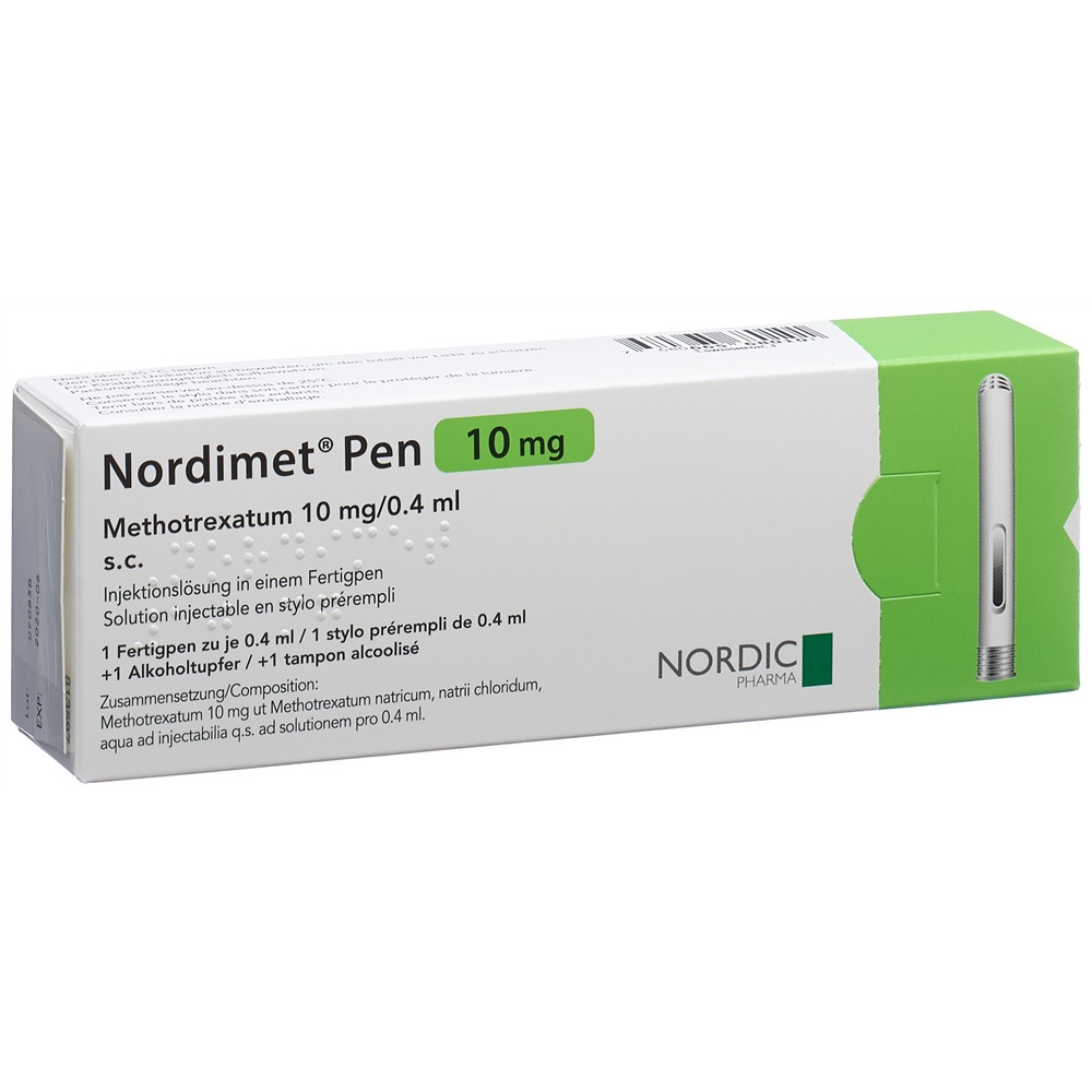 NORDIMET sol inj 10 mg/0.4ml stylo prérempli 1 pce