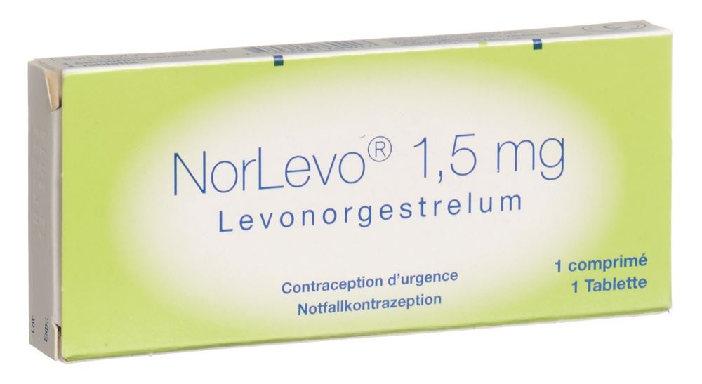 NORLEVO Tabl 1.5 mg Blist 1 Stk, Hauptbild