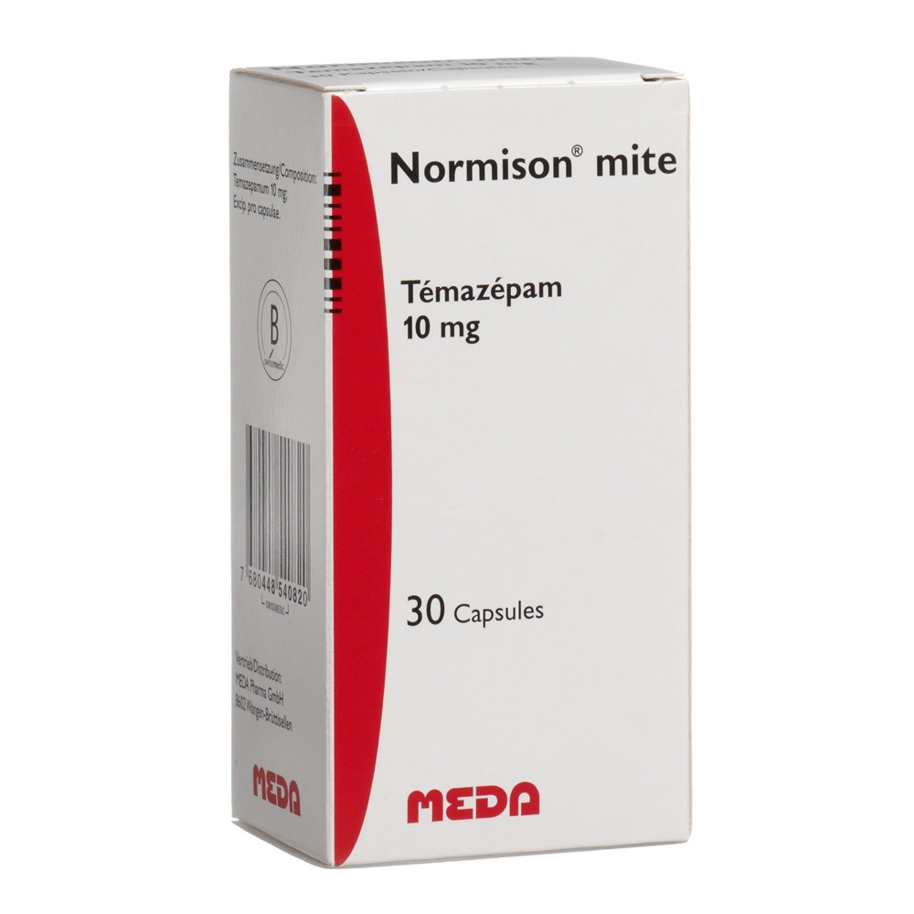 NORMISON mite 10 mg, image 2 sur 2