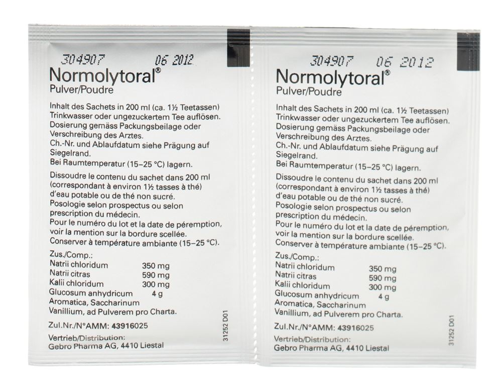 NORMOLYTORAL pdr sach 10 pce, image 2 sur 4