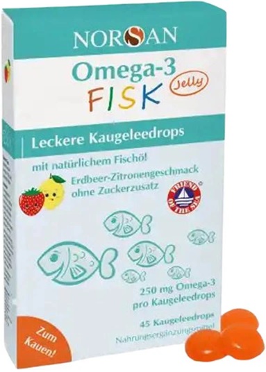 NORSAN Omega-3 FISK Jelly