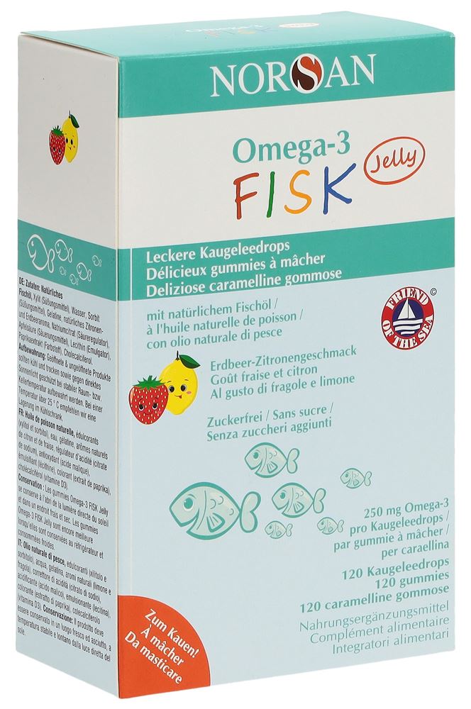 NORSAN Omega-3 FISK Jelly