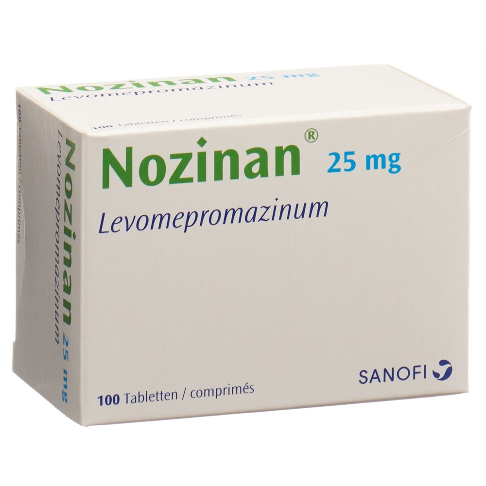 NOZINAN cpr pell 25 mg blist 100 pce, image principale