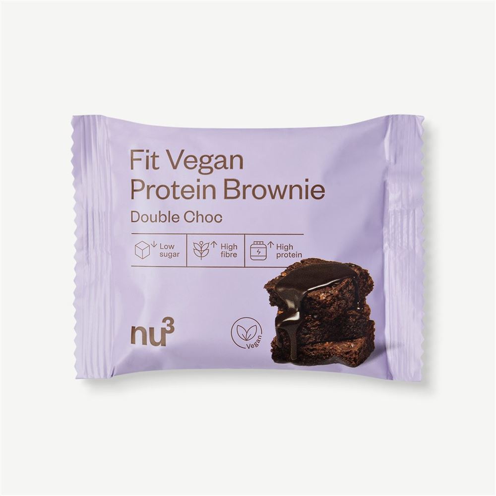 Nu3 Fit végane protéine brownie