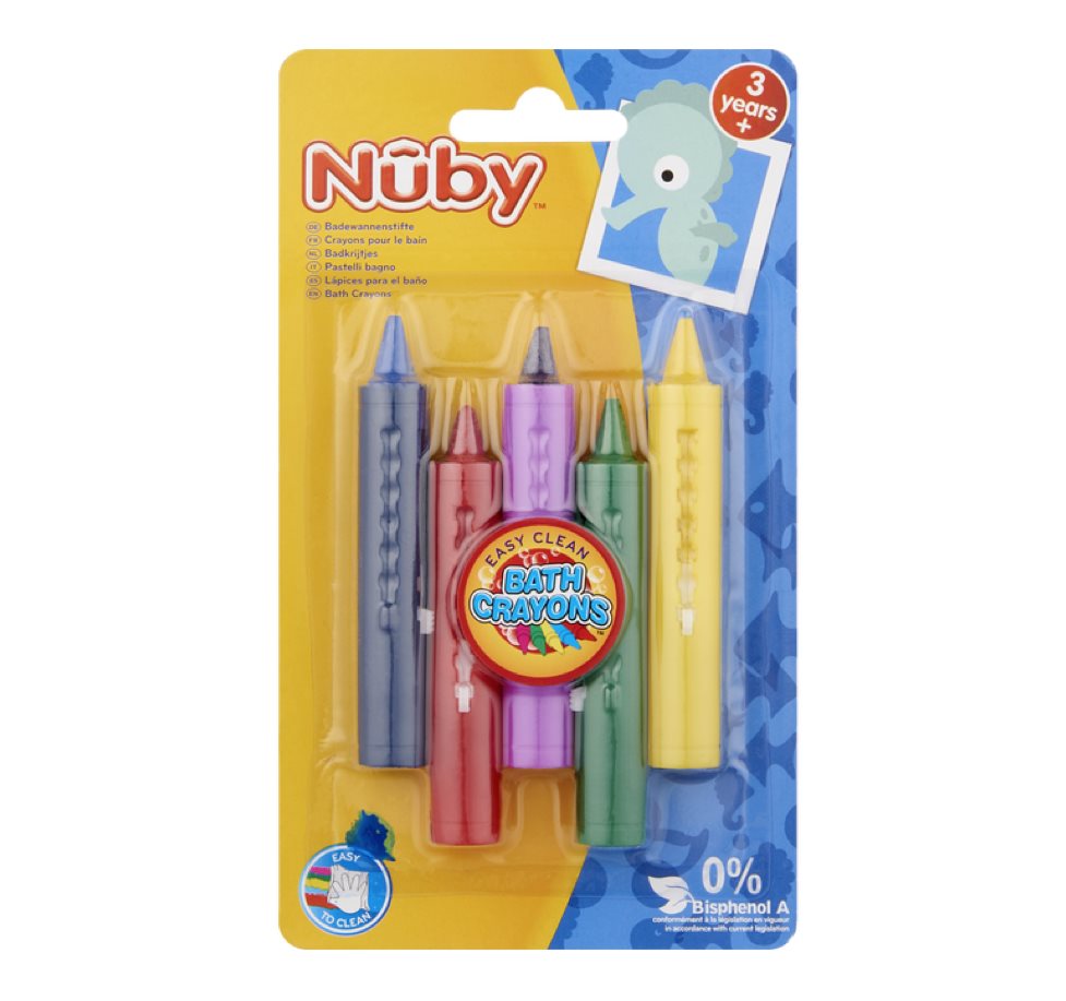 NUBY crayons pour le bain