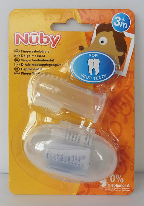 NUBY Finger-Zahnbürste, Hauptbild