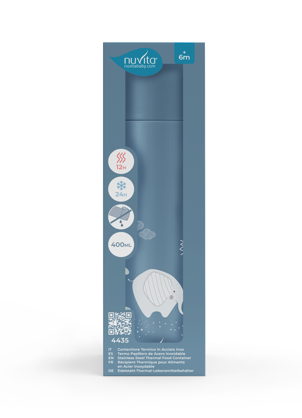 NUVITA Thermosflasche Baby