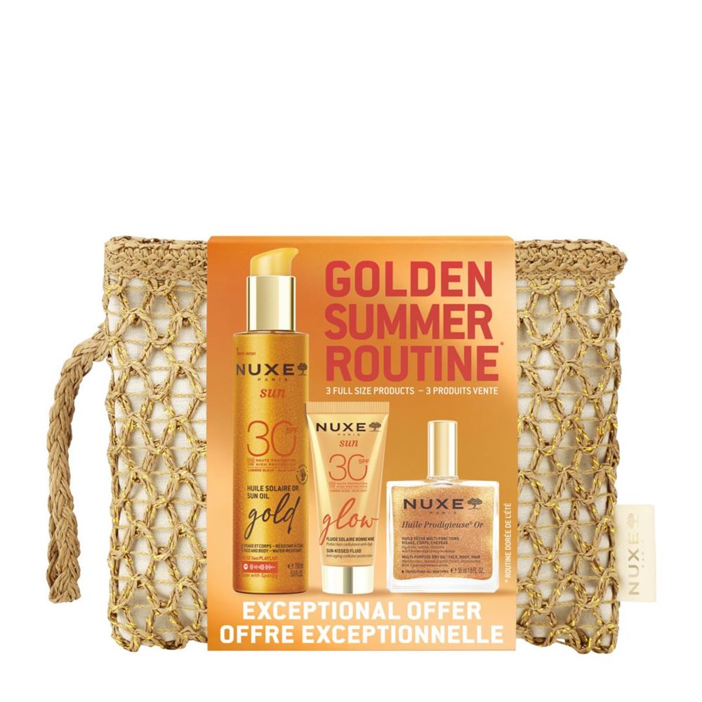 NUXE Goldene Sommer-Routine Set