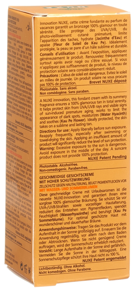 NUXE Sun Crème Visage Fond, Bild 2 von 2