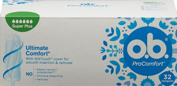 OB tampons ProComfort