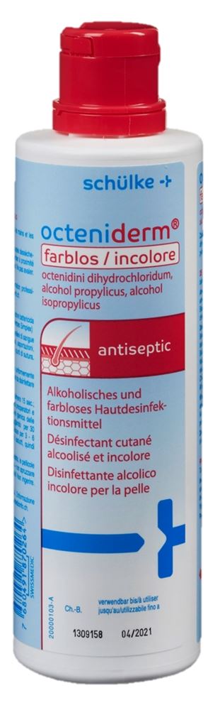 OCTENIDERM Lös farblos mit Verschluss Fl 250 ml