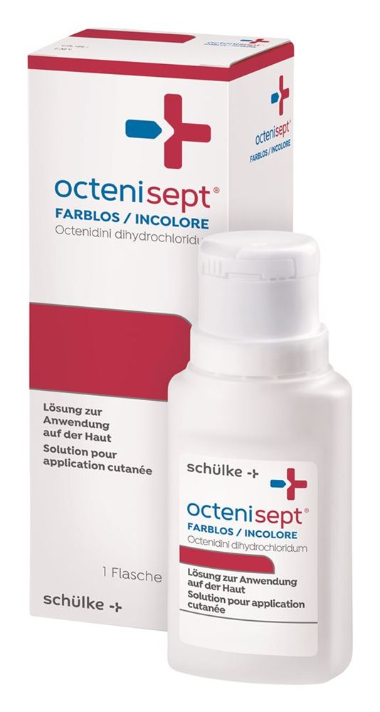 OCTENISEPT Lös farblos mit Verschluss Fl 50 ml, Hauptbild OCTENISEPT Lös farblos mit Verschluss Fl 50 ml, Hauptbild
