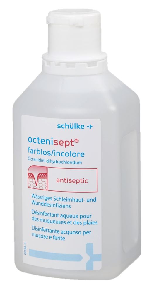 OCTENISEPT sol incolore avec couvercle fl 500 ml, image principale