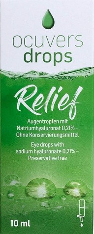 Ocuvers drops relief
