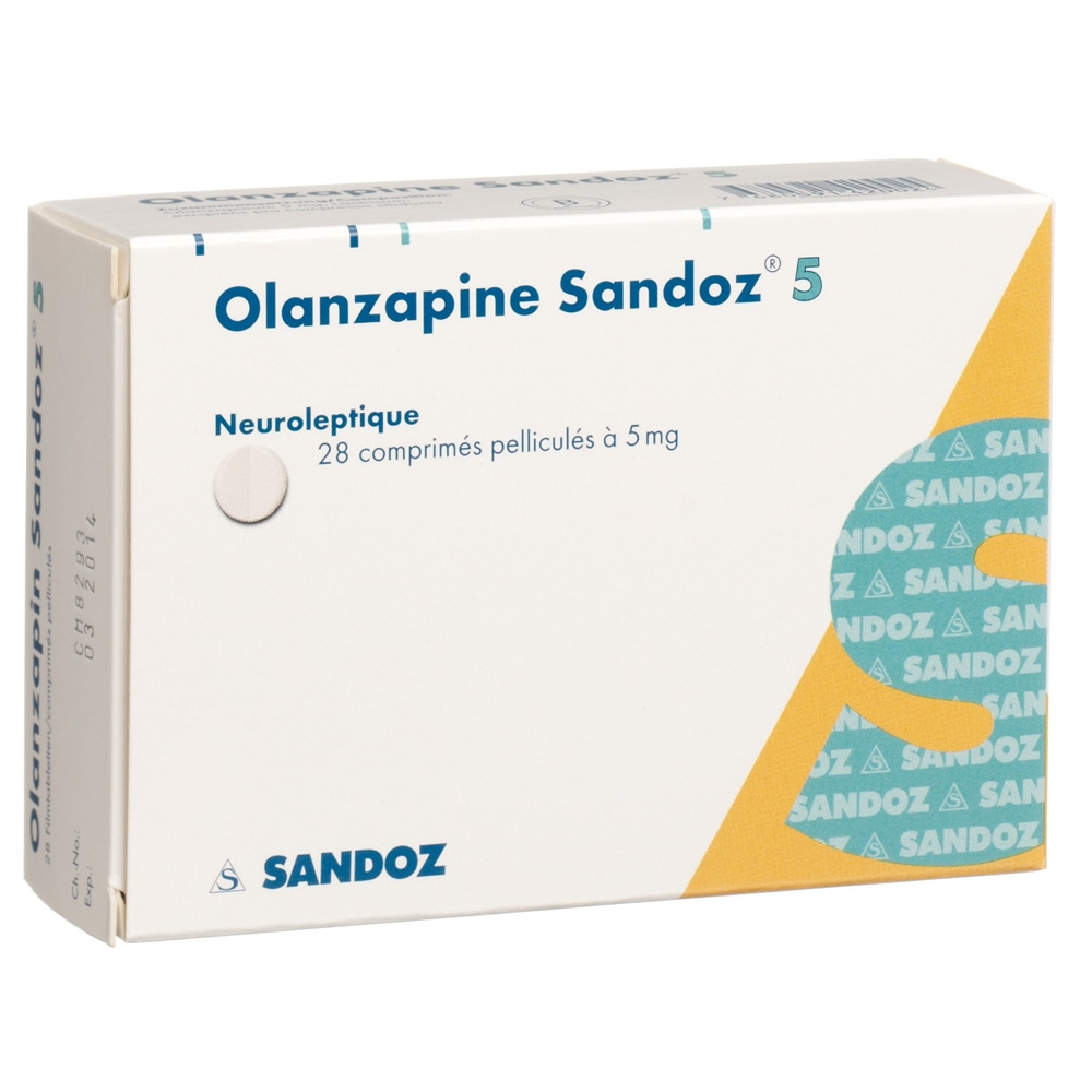 OLANZAPINE Sandoz 5 mg, Bild 2 von 2