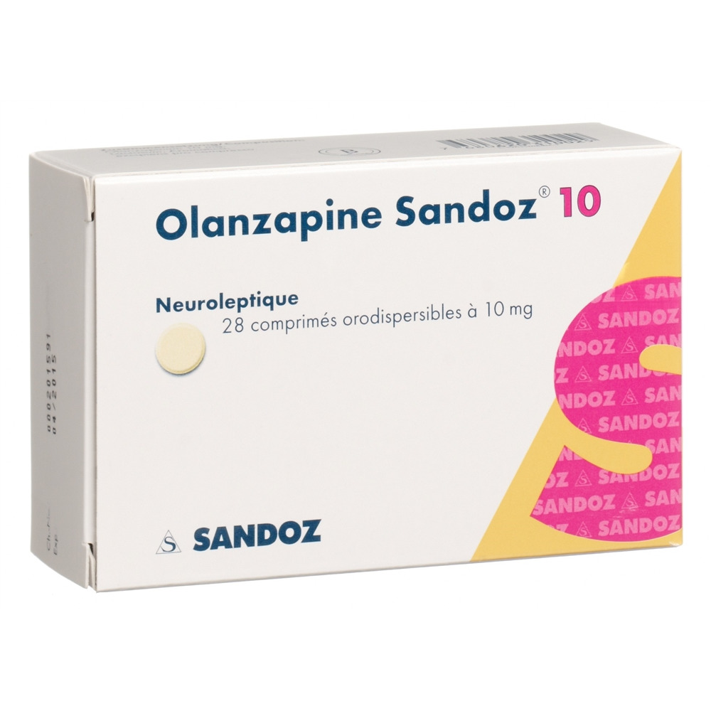 Olanzapin Sandoz Sandoz 10 mg, Bild 2 von 2