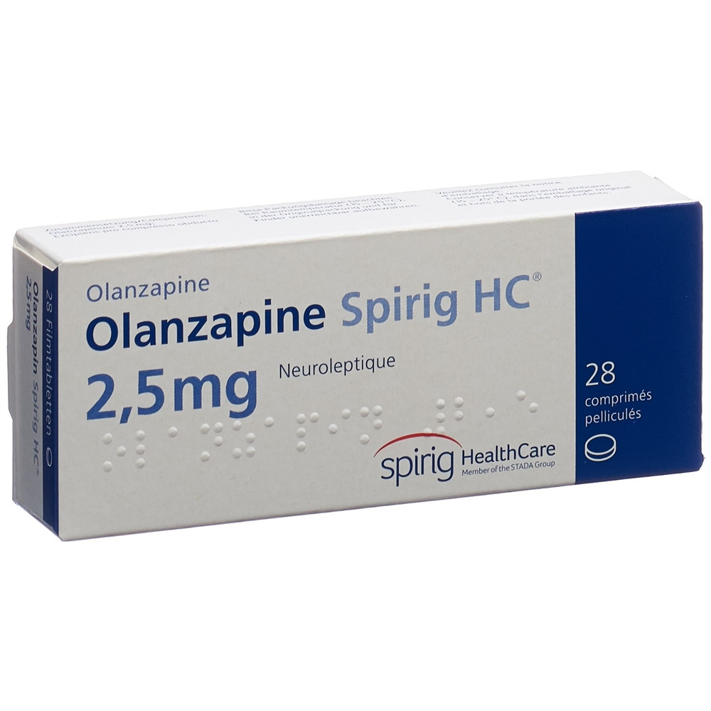 OLANZAPINE Spirig HC 2.5 mg, Bild 2 von 2