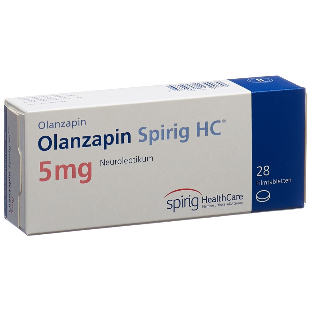 OLANZAPINE Spirig HC 5 mg, Hauptbild